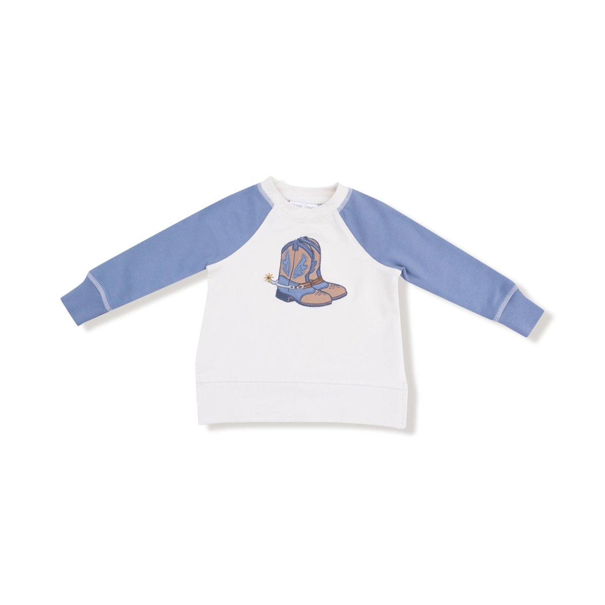 Angel Dear Angel Dear Raglan Sweatshirt And Jogger Set In French Terry - Everetts Place Boutique - 