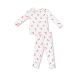 Angel Dear Angel Dear Ribbed Modal Loungewear Set For Kids Nightwear - Everetts Place Boutique - 