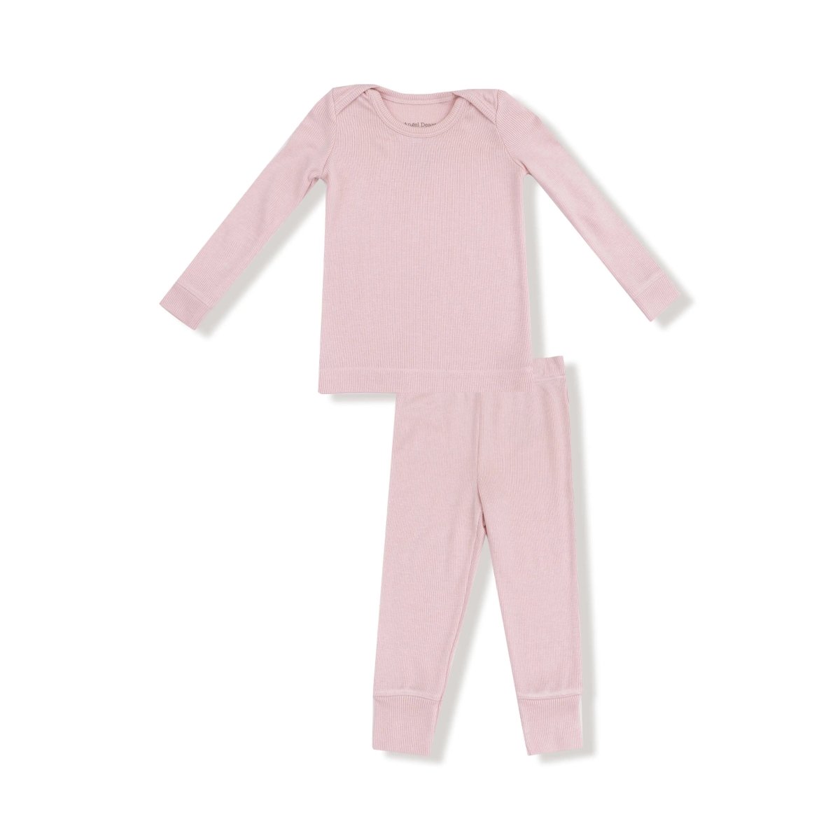 Angel Dear Angel Dear Ribbed Modal Loungewear Set for Kids Pajamas - Everetts Place Boutique - 