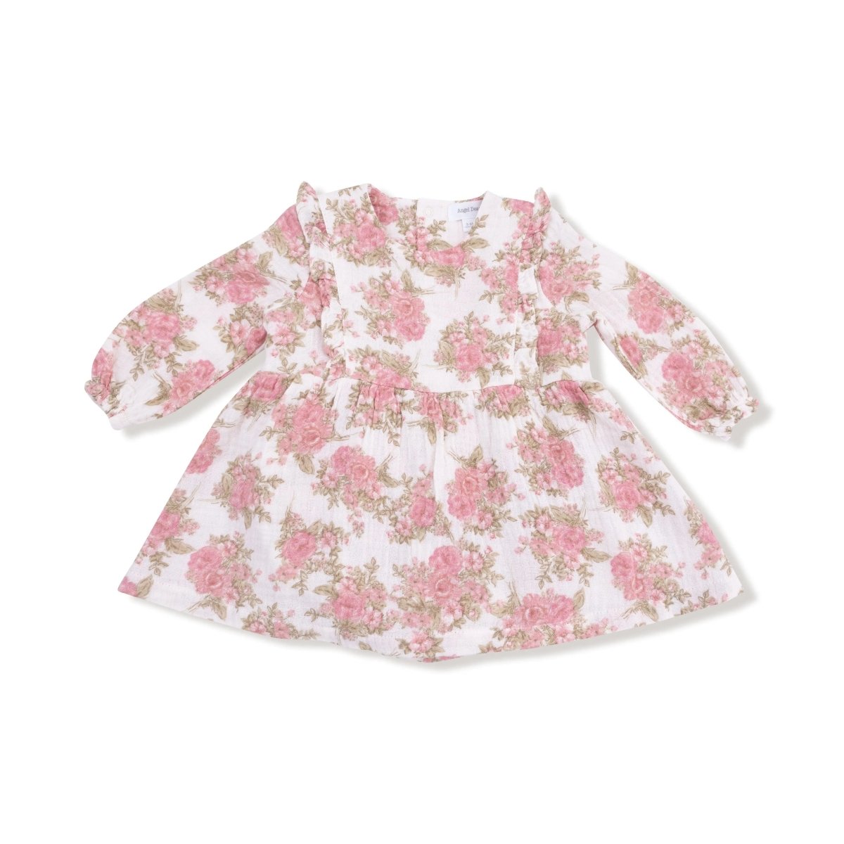 Angel Dear Angel Dear Ruffle Bubble Long Sleeve With Skirt One Piece - Everetts Place Boutique - 