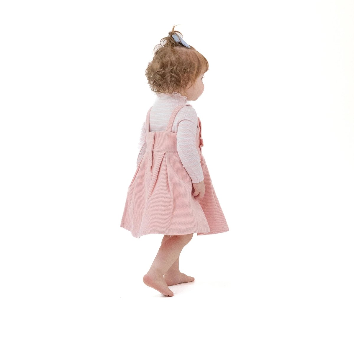 Angel Dear Angel Dear Ruffle Jumper With Diaper Cover Corduroy - Everetts Place Boutique - 