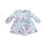 Angel Dear Angel Dear Ruffle Long Sleeve Bodysuit Dress For Baby - Everetts Place Boutique - 