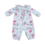 Angel Dear Angel Dear Ruffle Sleeve Romper Bamboo Viscose Baby - Everetts Place Boutique - 