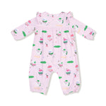 Angel Dear Angel Dear Ruffle Sleeve Romper Soft Viscose From Bamboo - Everetts Place Boutique - 