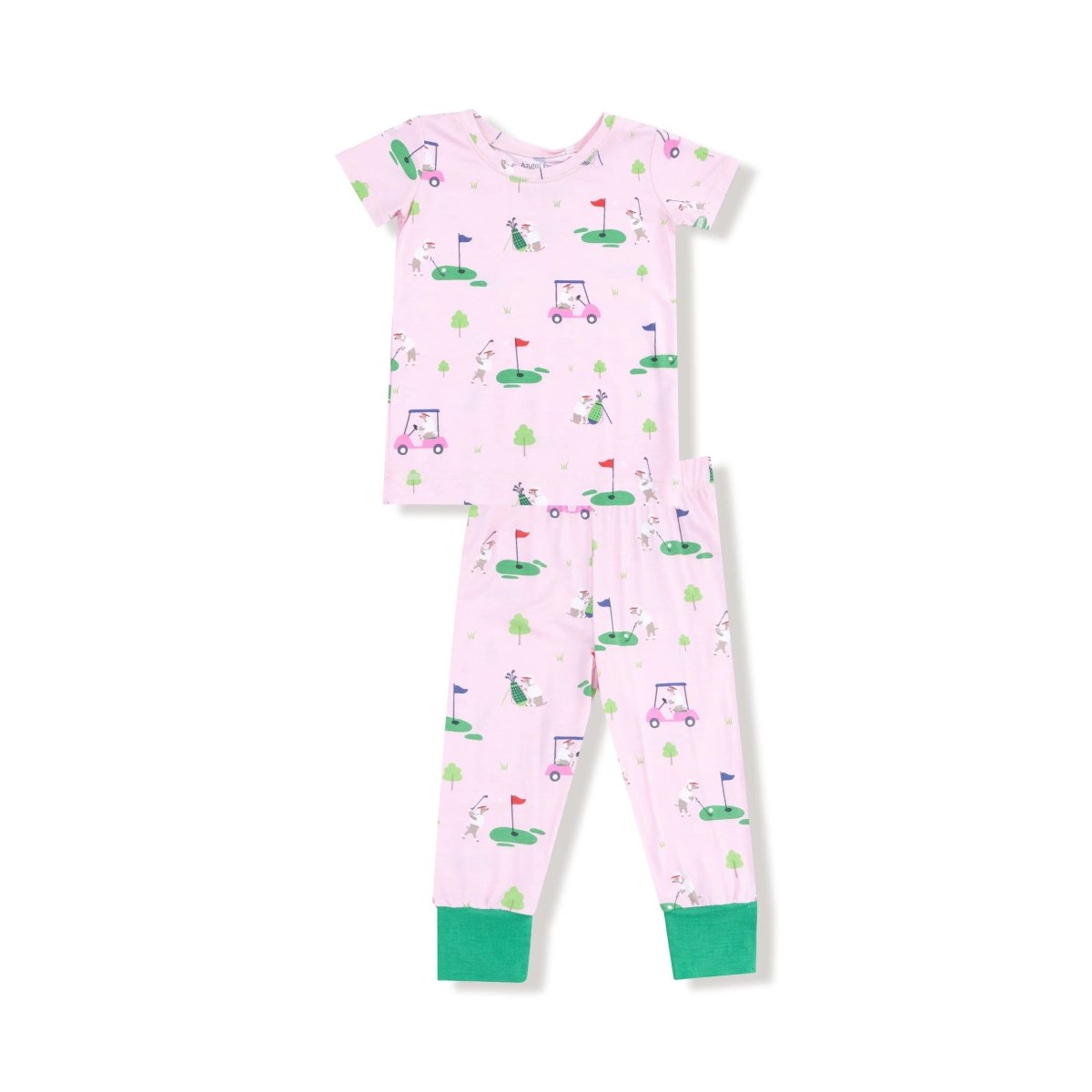 Angel Dear Angel Dear Short Sleeve Loungewear Set for Toddlers - Everetts Place Boutique - 