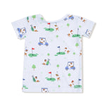 Angel Dear Angel Dear Short Sleeve Loungewear Set Two Piece Pajama - Everetts Place Boutique - 