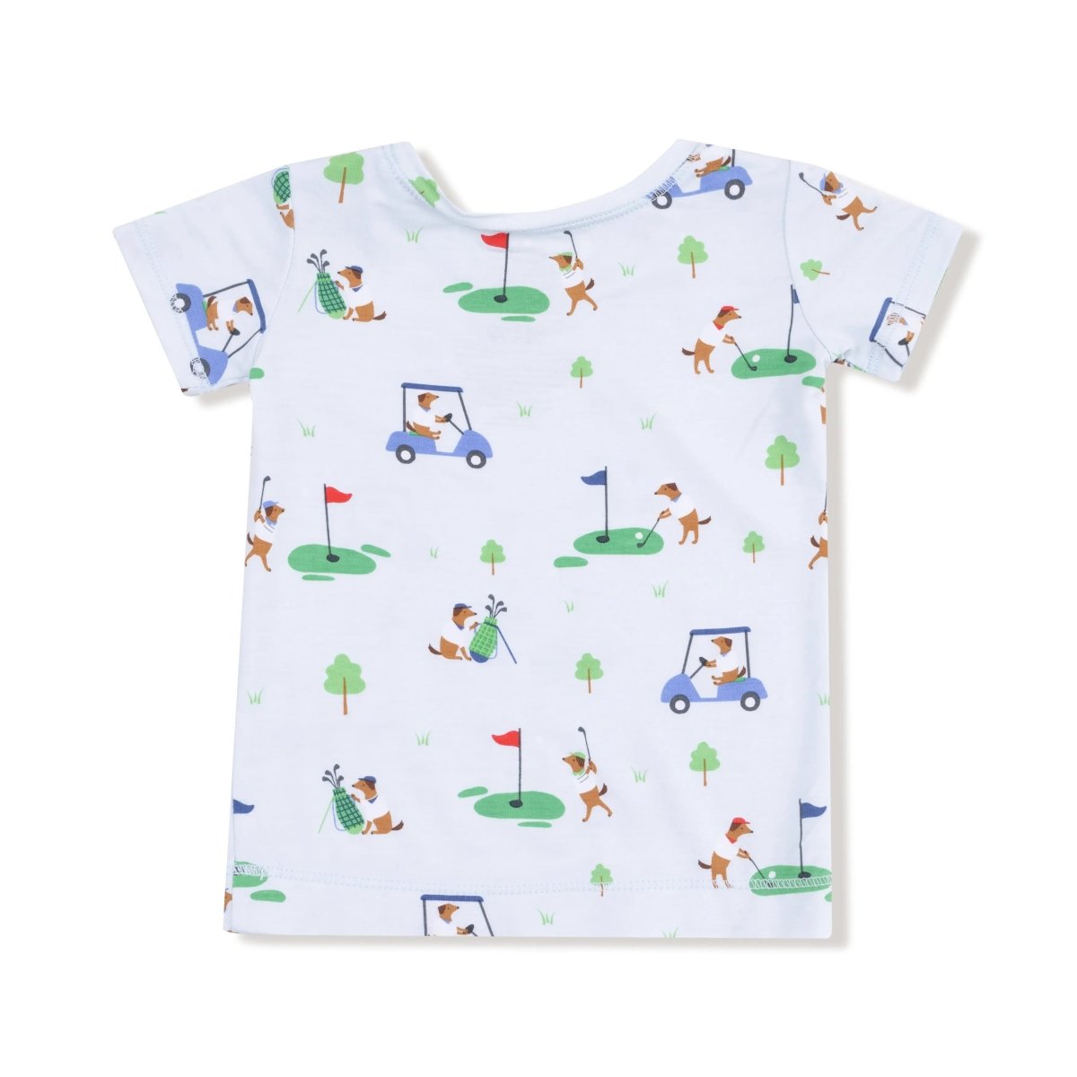 Angel Dear Angel Dear Short Sleeve Loungewear Set Two Piece Pajama - Everetts Place Boutique - 