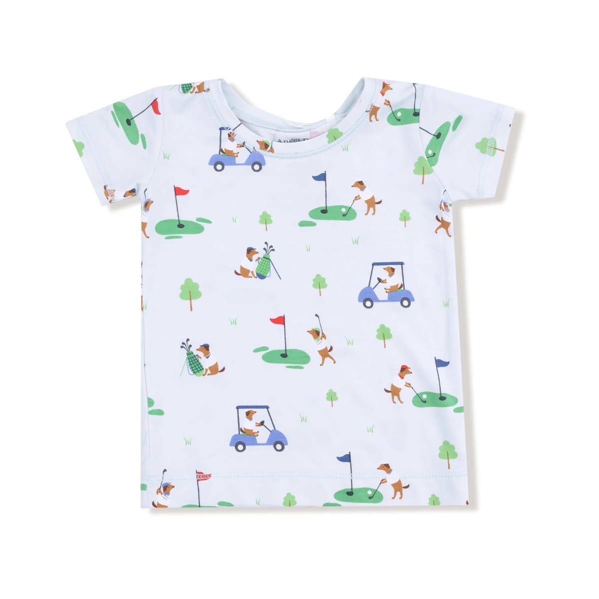 Angel Dear Angel Dear Short Sleeve Loungewear Set Two Piece Pajama - Everetts Place Boutique - 