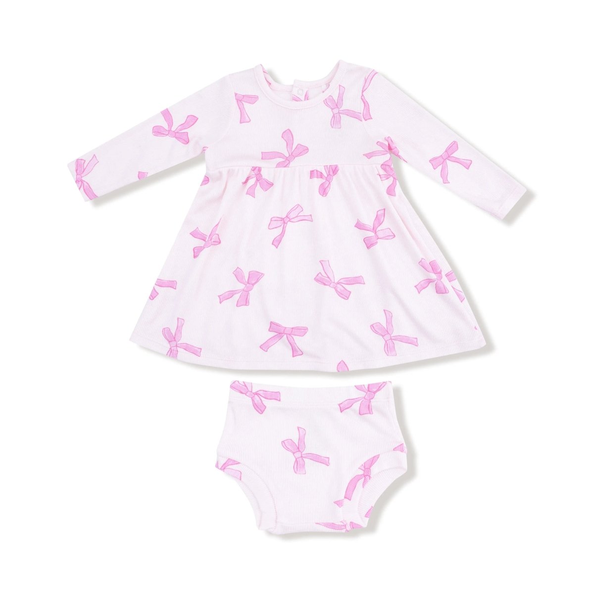 Angel Dear Angel Dear Simple Dress and Bloomer Set Baby Outfit - Everetts Place Boutique - 