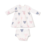 Angel Dear Angel Dear Simple Dress and Bloomer Set for Babies Online - Everetts Place Boutique - 