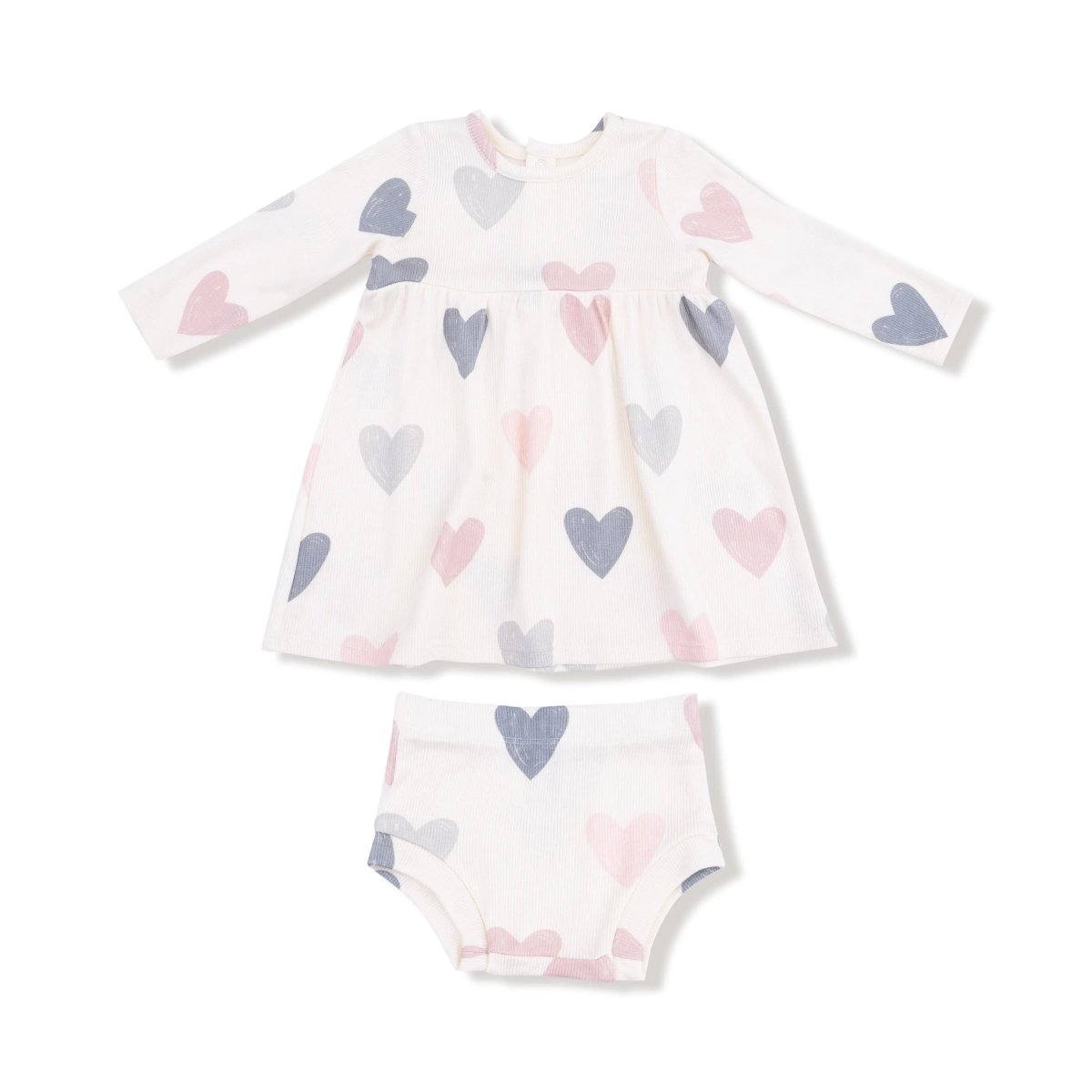 Angel Dear Angel Dear Simple Dress and Bloomer Set for Babies Online - Everetts Place Boutique - 