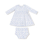 Angel Dear Angel Dear Simple Dress and Bloomer Set for Baby Girls - Everetts Place Boutique - 
