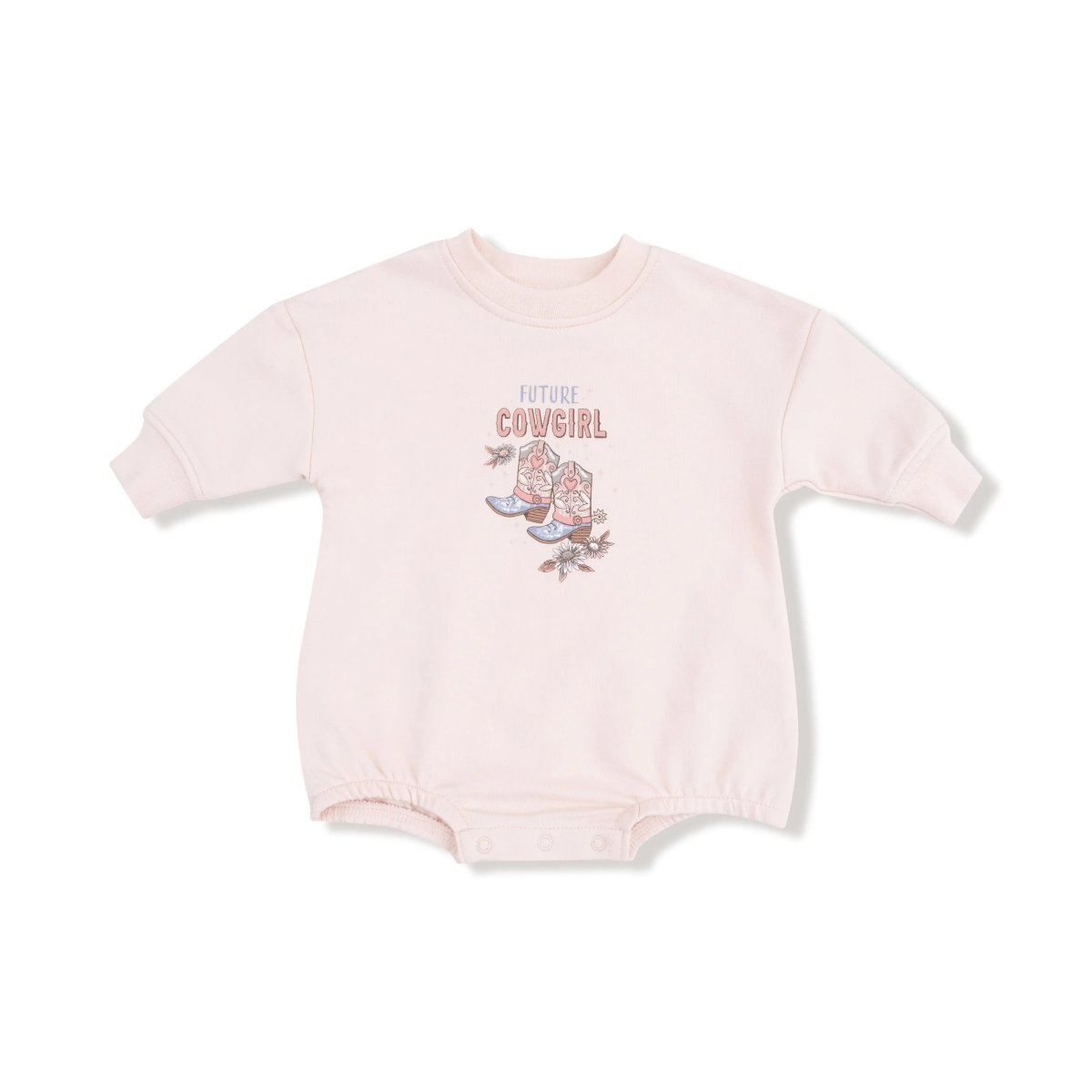 Angel Dear Angel Dear Sweatshirt Bubble Future Cowgirl Cozy Western - Everetts Place Boutique - 