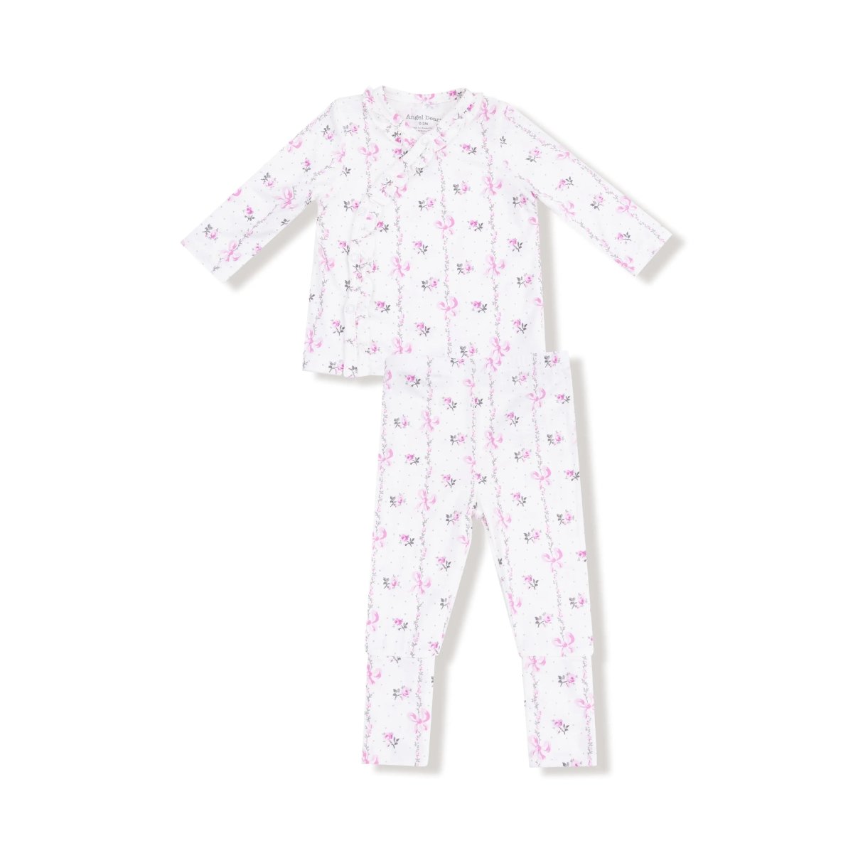 Angel Dear Angel Dear Take Me Home Set Roll Over Cuff Pants Baby - Everetts Place Boutique - 