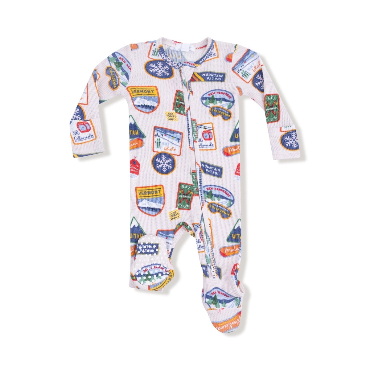 Angel Dear Angel Dear Two Way Zipper Footie For Baby Sleepwear - Everetts Place Boutique - 