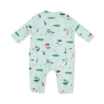 Angel Dear Angel Dear Uni Romper Cozy Henley Neckline For Fall Winter - Everetts Place Boutique - 