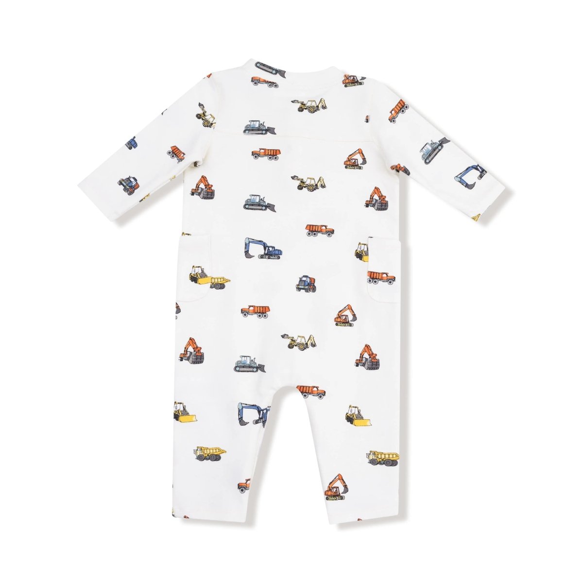 Angel Dear Angel Dear Uni Romper Henley Neckline Cozy Fall Winter - Everetts Place Boutique - 