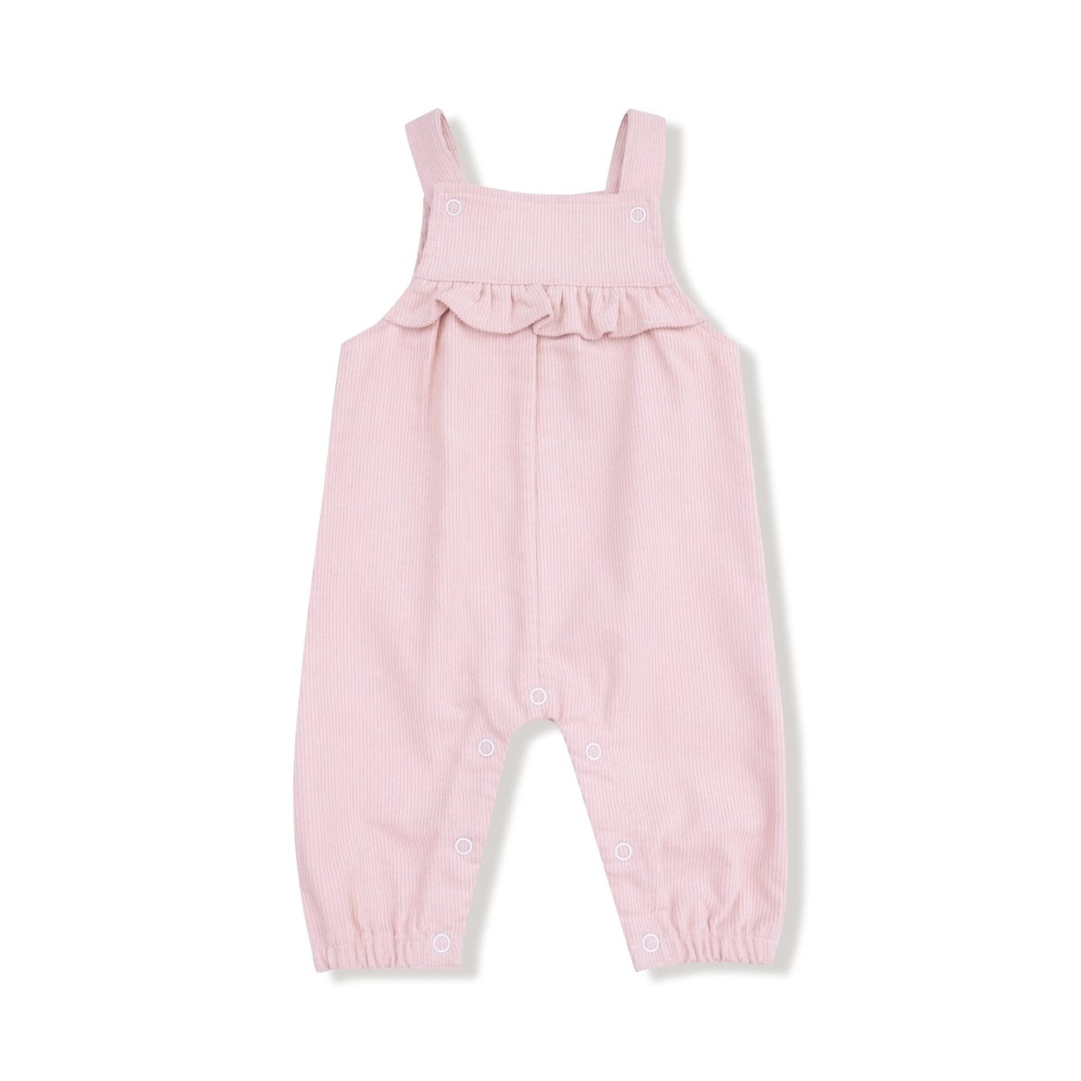 Angel Dear Angel Dear Yoke Ruffle Corduroy Overall For Babies - Everetts Place Boutique - 