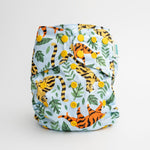 Kinder Cloth Diaper Co. - Animals and Insects: Essentials Pocket Cloth Diaper with Athletic Wicking Jersey, Grows w baby