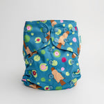 Kinder Cloth Diaper Co. - Animals and Insects: Essentials Pocket Cloth Diaper with Athletic Wicking Jersey, Grows w baby