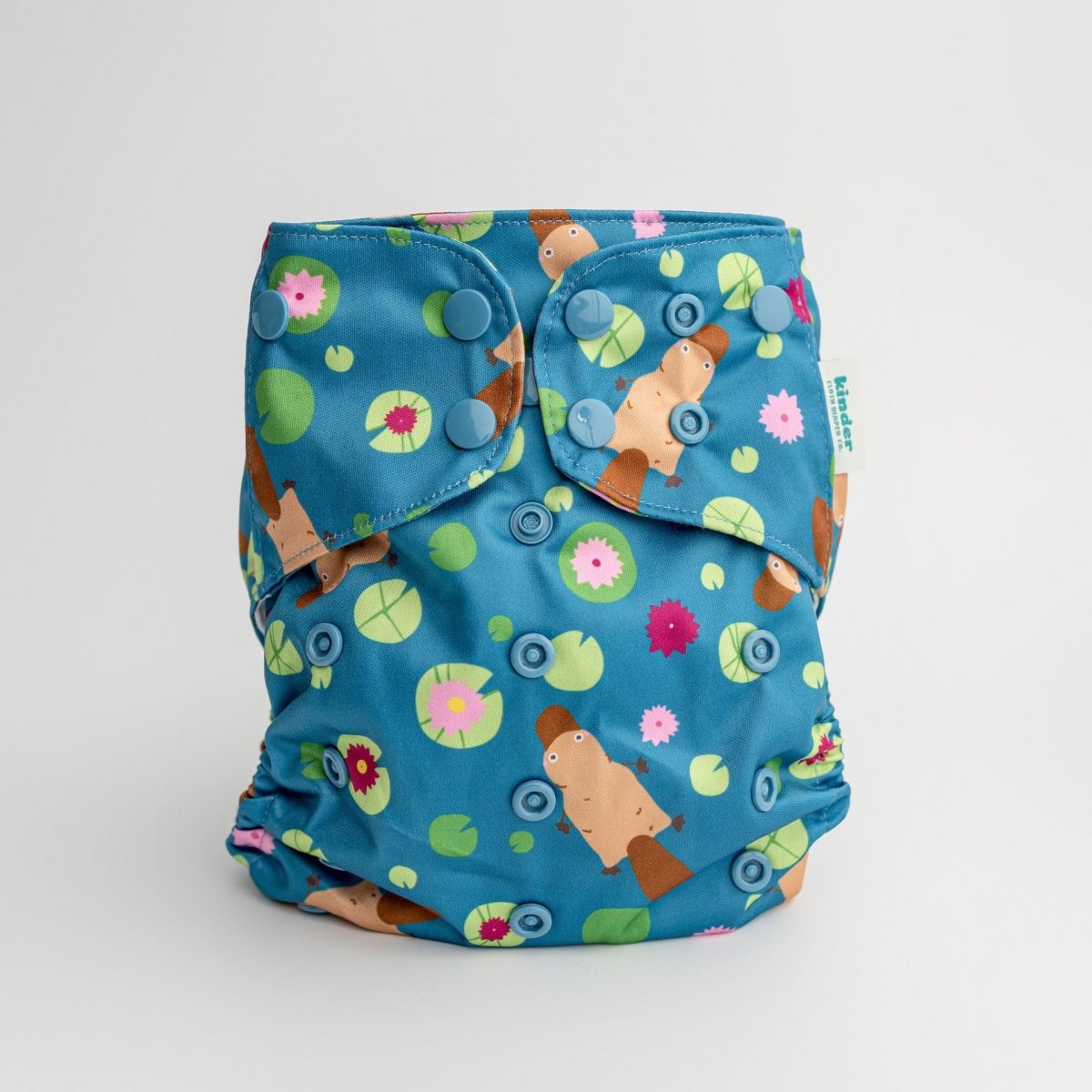 Kinder Cloth Diaper Co. - Animals and Insects: Essentials Pocket Cloth Diaper with Athletic Wicking Jersey, Grows w baby