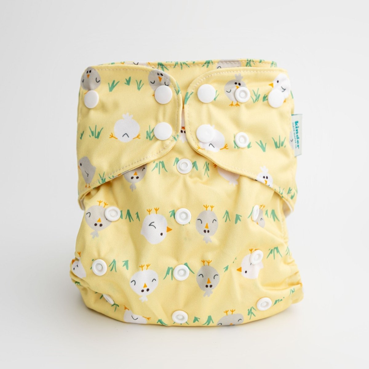 Kinder Cloth Diaper Co. - Animals and Insects: Essentials Pocket Cloth Diaper with Athletic Wicking Jersey, Grows w baby