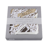 Newcastle Classics Animal Print Bamboo Hooded Towel Set with Soft Touch for Kids - Baby & Toddler Bamboo Hooded Towel Set