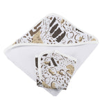 Newcastle Classics Animal Print Bamboo Hooded Towel and Washcloth SetEveretts Place