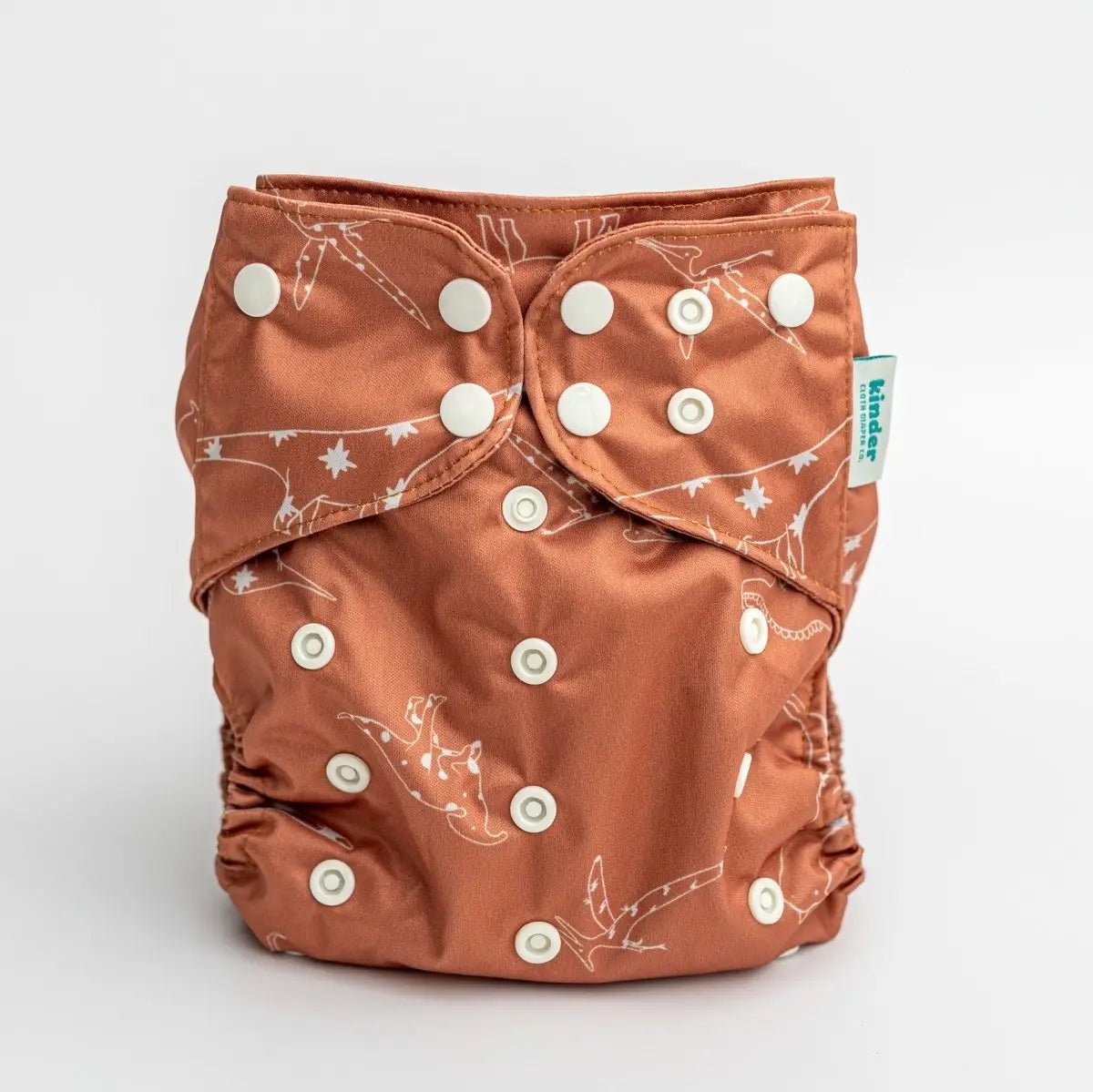 Kinder Cloth Diaper Co. - Animals and Insects: Essentials Pocket Cloth Diaper with Athletic Wicking -