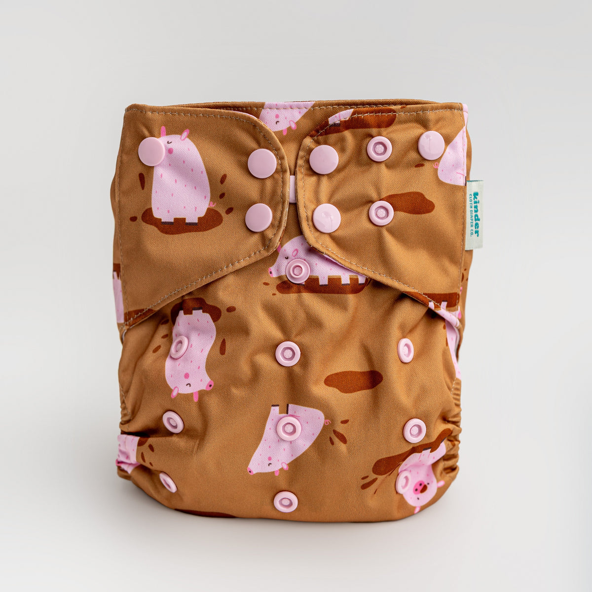 Kinder Cloth Diaper Co. - Animals and Insects: Essentials Pocket Cloth Diaper with Athletic Wicking -