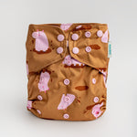 Kinder Cloth Diaper Co. - Animals and Insects: Essentials Pocket Cloth Diaper with Athletic Wicking -