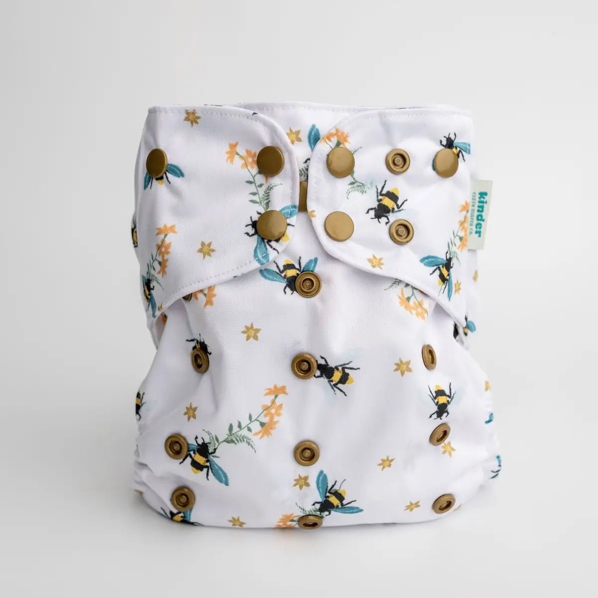 Kinder Cloth Diaper Co. - Animals and Insects: Essentials Pocket Cloth Diaper with Athletic Wicking -