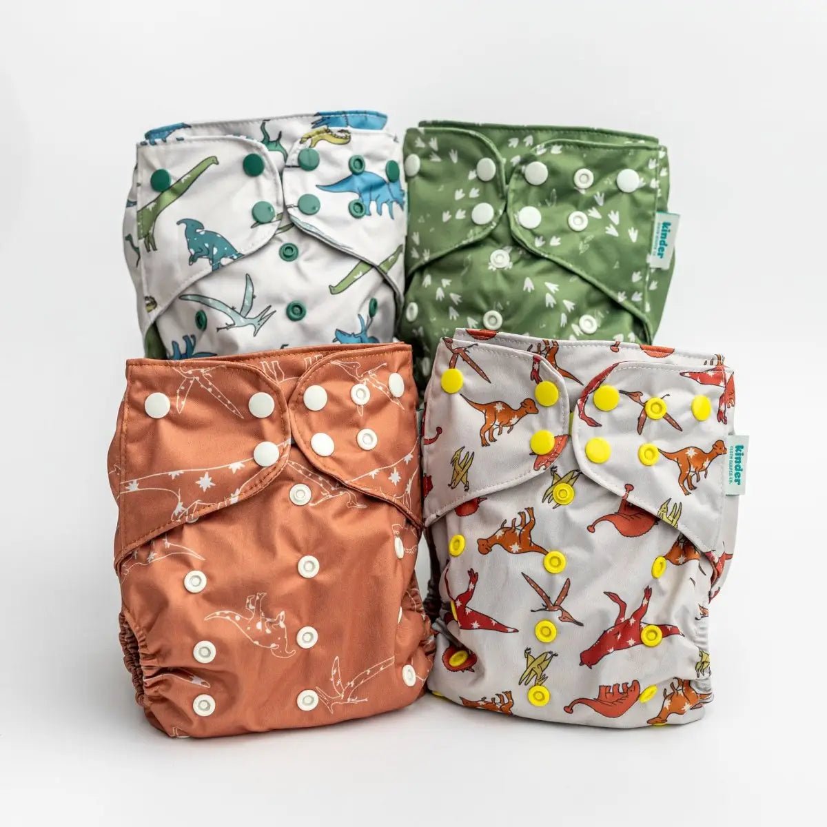 Kinder Cloth Diaper Co. - Animals and Insects: Essentials Pocket Cloth Diaper with Athletic Wicking -