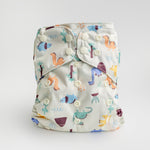 Kinder Cloth Diaper Co. - Animals and Insects: Essentials Pocket Cloth Diaper with Athletic Wicking -