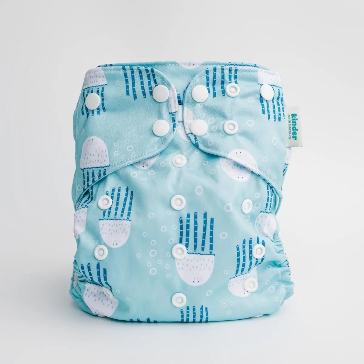 Kinder Cloth Diaper Co. - Animals and Insects: Essentials Pocket Cloth Diaper with Athletic Wicking -