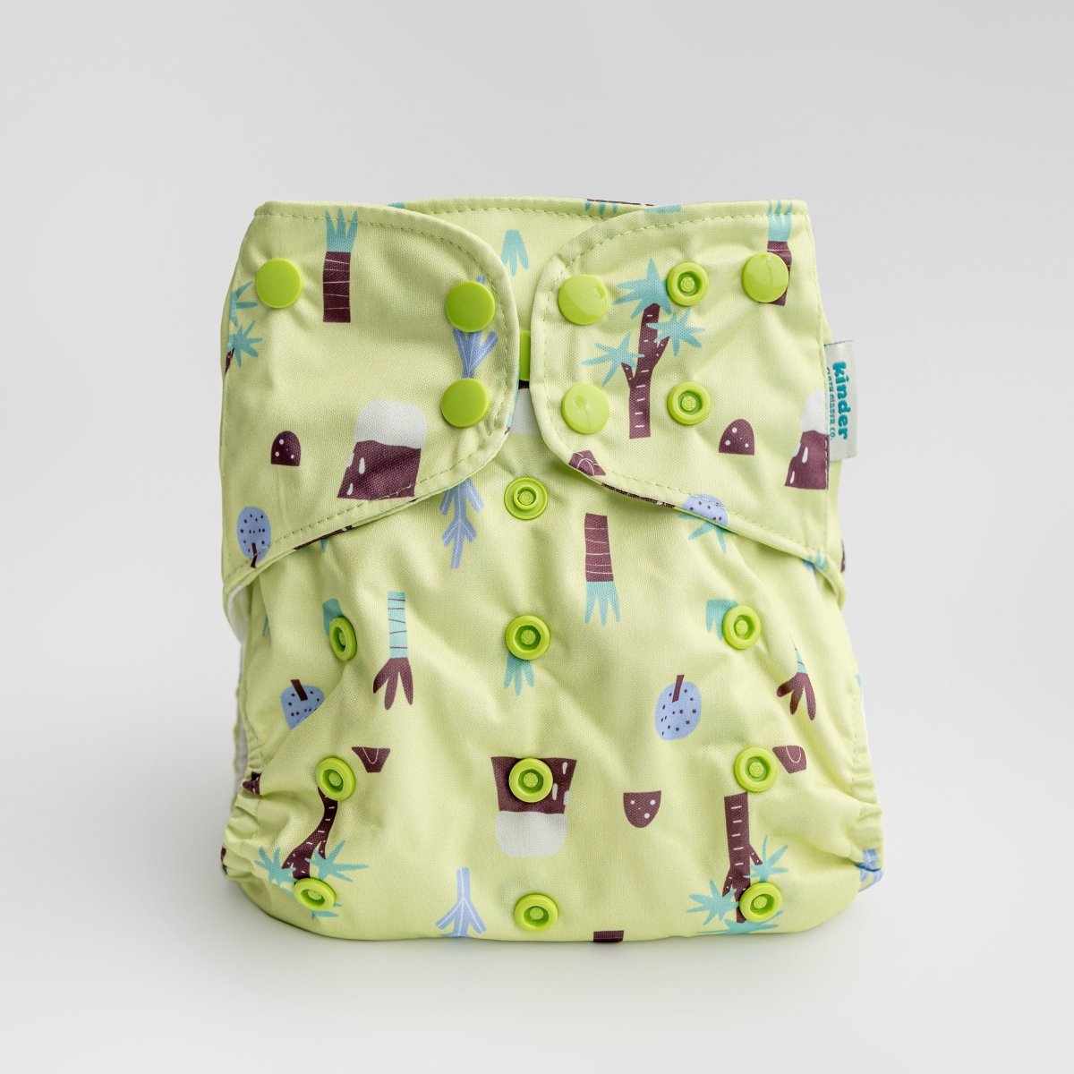 Kinder Cloth Diaper Co. - Animals and Insects: Essentials Pocket Cloth Diaper with Athletic Wicking -