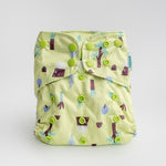 Kinder Cloth Diaper Co. - Animals and Insects: Essentials Pocket Cloth Diaper with Athletic Wicking -