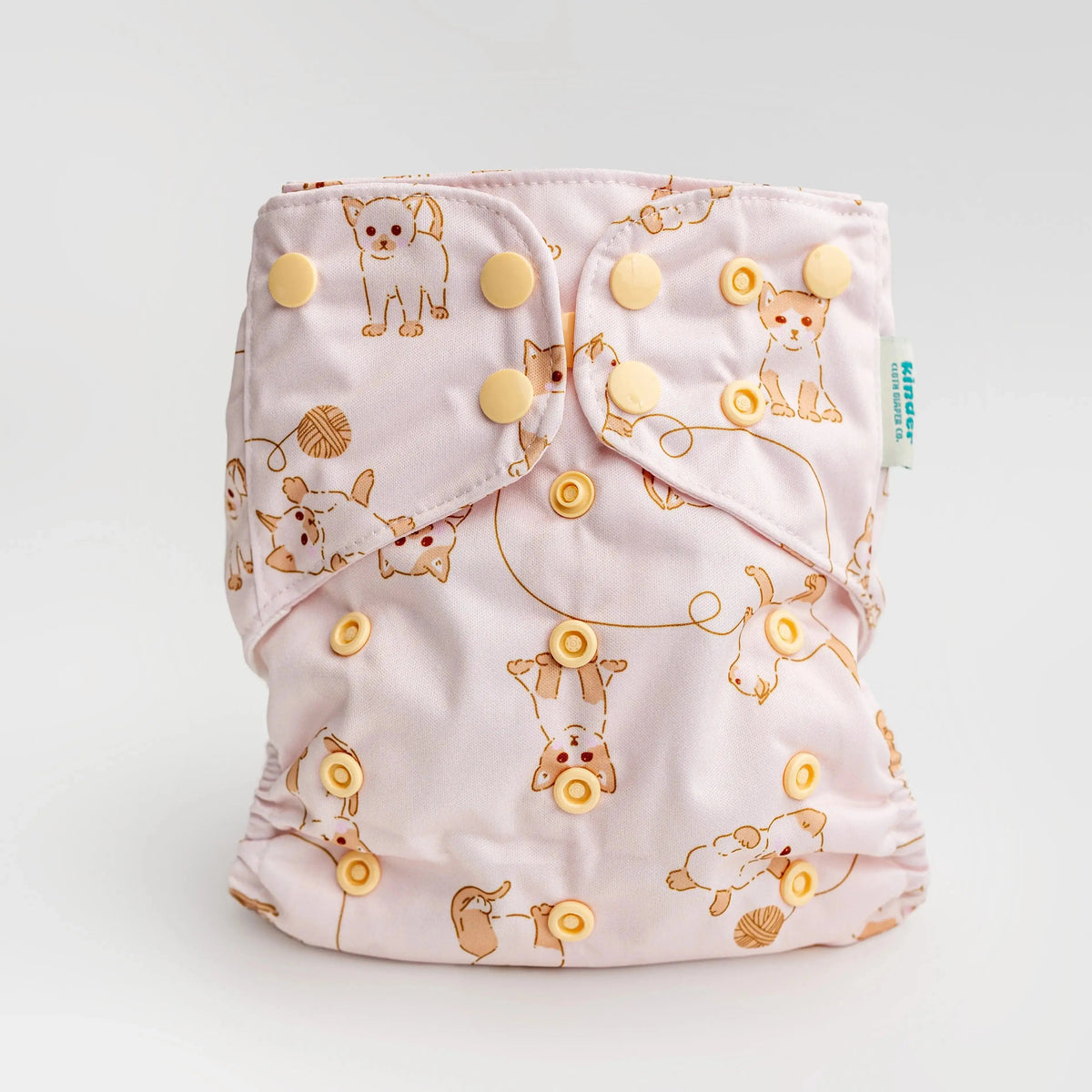 Kinder Cloth Diaper Co. - Animals and Insects: Essentials Pocket Cloth Diaper with Athletic Wicking -