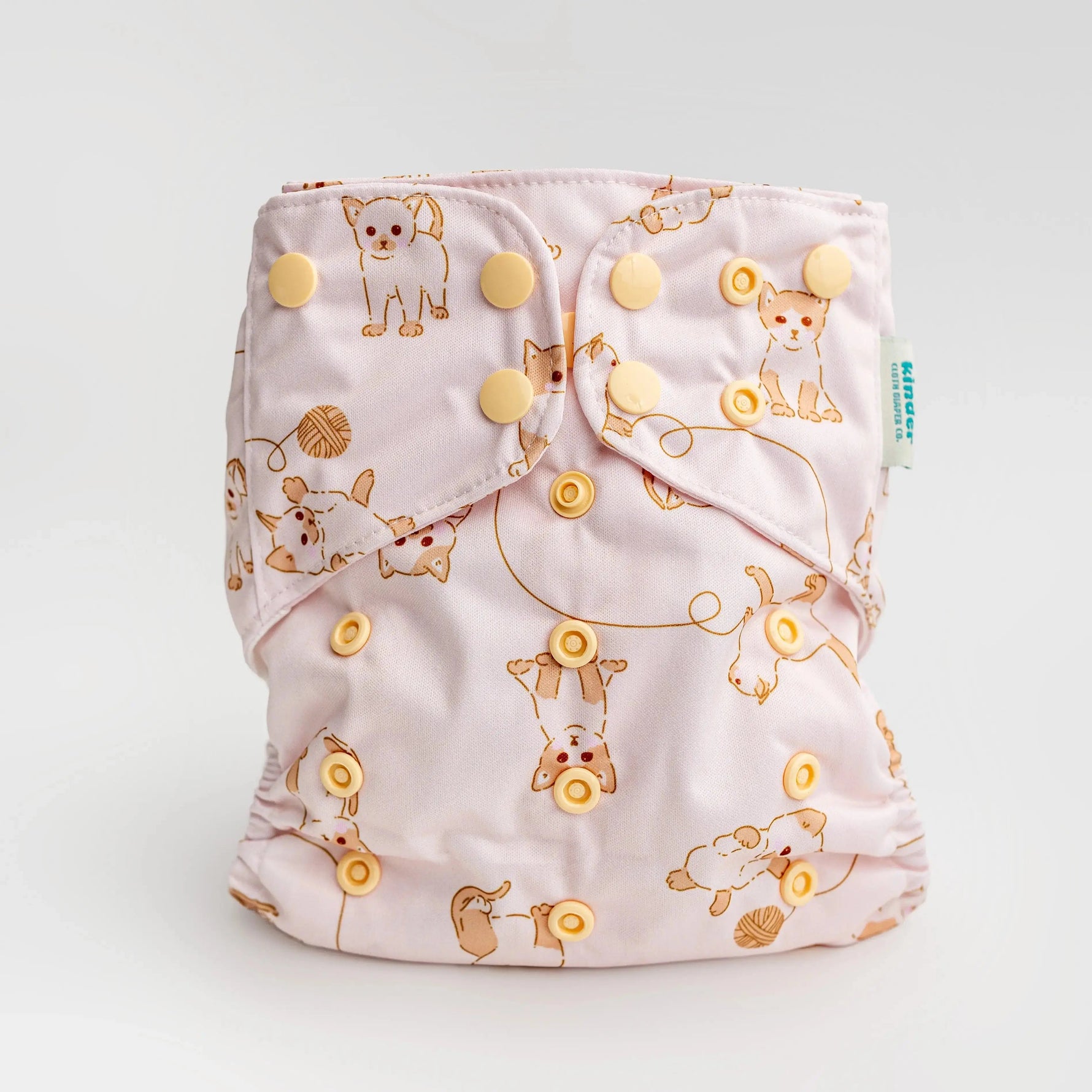 Kinder Cloth Diaper Co. - Animals and Insects: Essentials Pocket Cloth Diaper with Athletic Wicking -