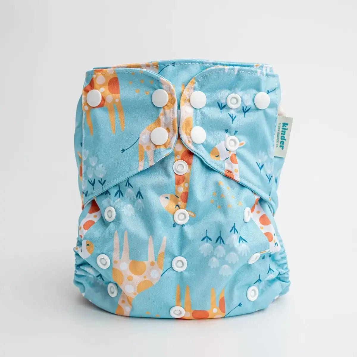 Kinder Cloth Diaper Co. - Animals and Insects: Essentials Pocket Cloth Diaper with Athletic Wicking -
