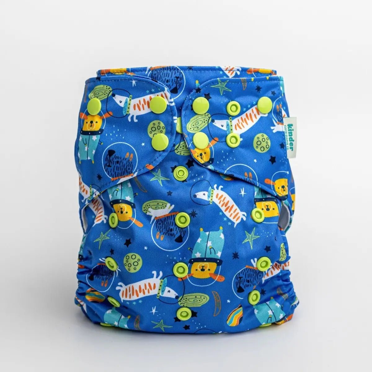 Kinder Cloth Diaper Co. - Animals and Insects: Essentials Pocket Cloth Diaper with Athletic Wicking -