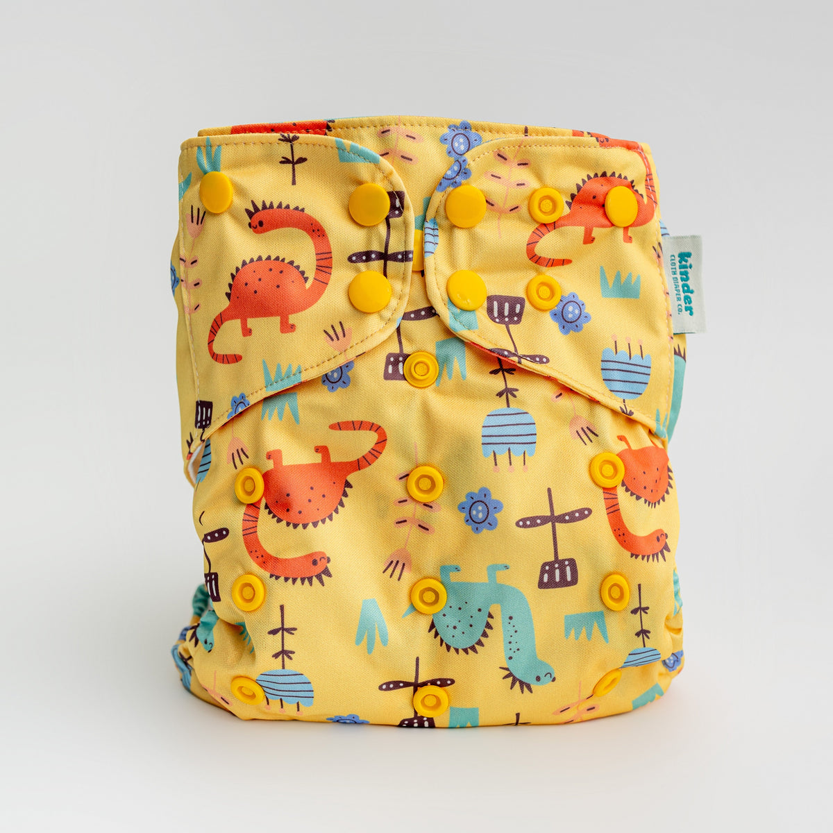 Kinder Cloth Diaper Co. - Animals and Insects: Essentials Pocket Cloth Diaper with Athletic Wicking -