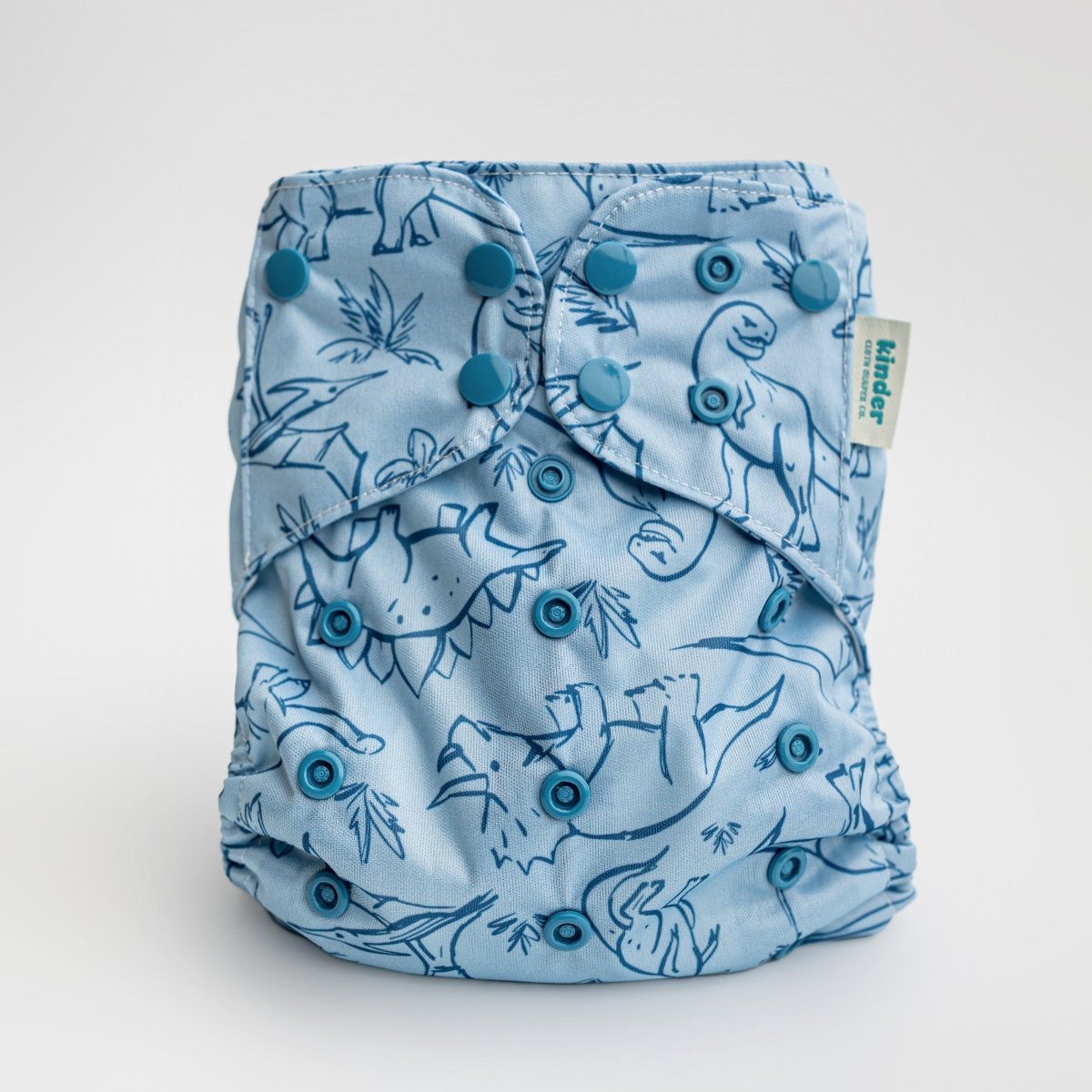 Kinder Cloth Diaper Co. Animals and Insects: Essentials Pocket Cloth Diaper with Athletic Wicking Jersey,
