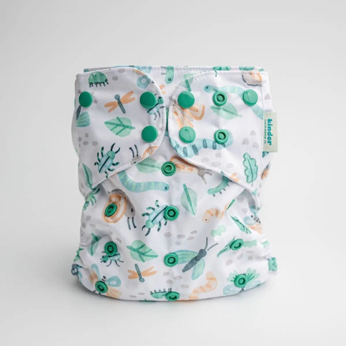 Kinder Cloth Diaper Co. - Animals and Insects: Essentials Pocket Cloth Diaper with Athletic Wicking -