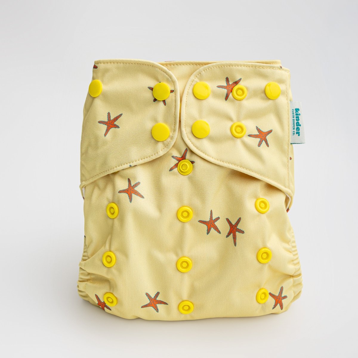 Kinder Cloth Diaper Co. Animals and Insects: Essentials Pocket Cloth Diaper with Athletic Wicking Jersey, Grows with your Baby