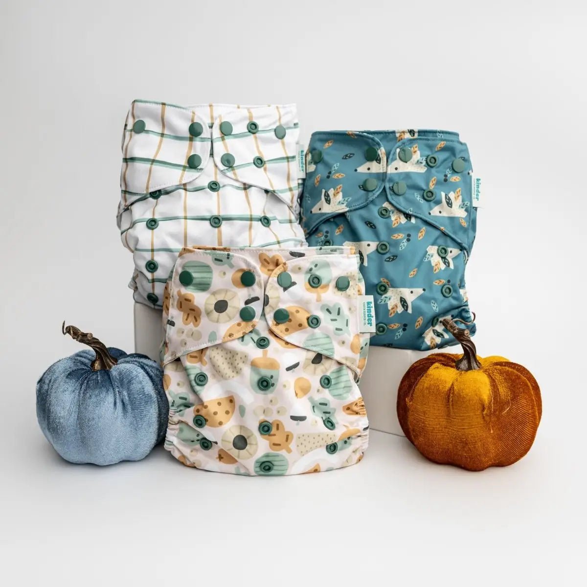 Kinder Cloth Diaper Co. - Animals and Insects: Essentials Pocket Cloth Diaper with Athletic Wicking -