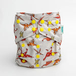 Kinder Cloth Diaper Co. - Animals and Insects: Essentials Pocket Cloth Diaper with Athletic Wicking -