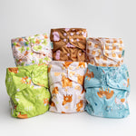 Kinder Cloth Diaper Co. - Animals and Insects: Essentials Pocket Cloth Diaper with Athletic Wicking -