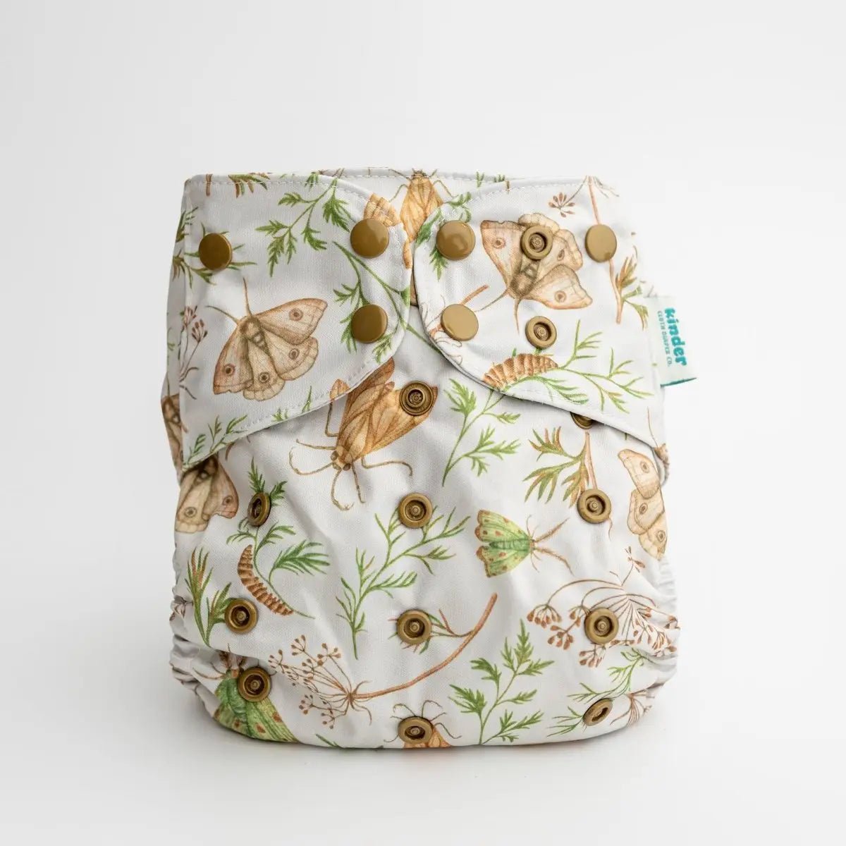 Kinder Cloth Diaper Co. - Animals and Insects: Essentials Pocket Cloth Diaper with Athletic Wicking -