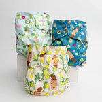 Kinder Cloth Diaper Co. - Animals and Insects: Essentials Pocket Cloth Diaper with Athletic Wicking -